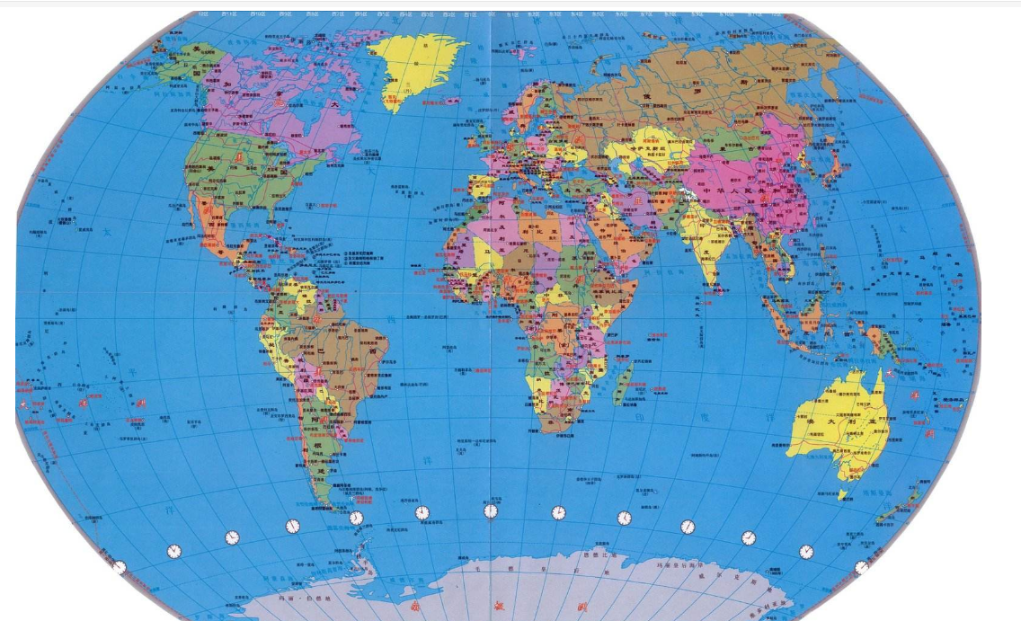 世界地图上有多少个国家?