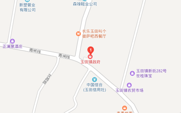 长乐玉田镇有几个村？