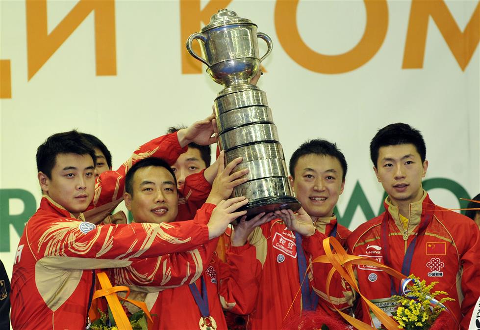 2002年亚运会乒乓球各项比赛，获得前三名的分别都是谁