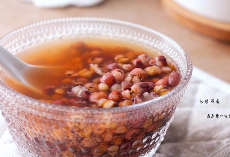 红豆薏米茨实茯苓一起煮汤有什么作用