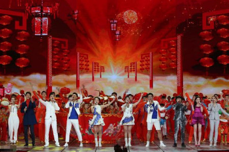 央视春晚和北京卫视春晚用一个舞台吗?