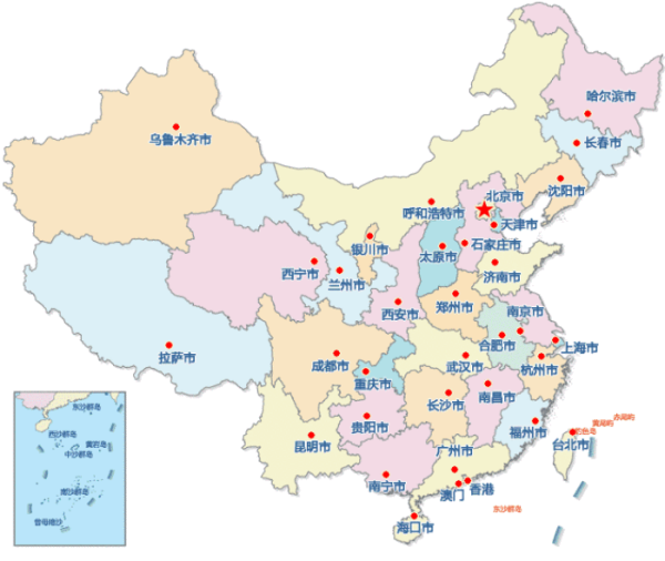 中国地图全图大图