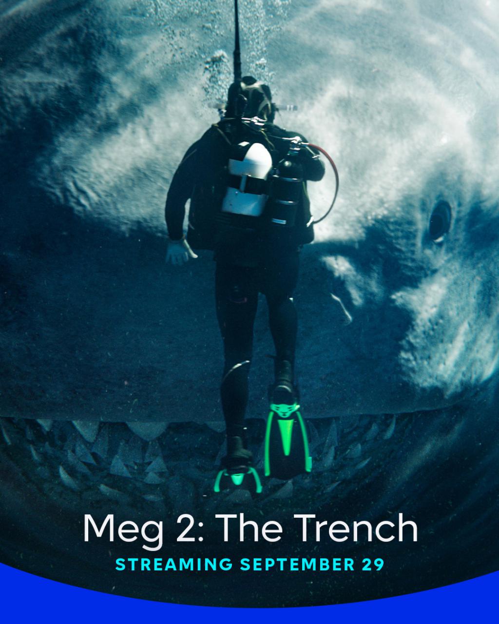 《巨齿鲨2:深渊》9月29日上线Max流媒体平台