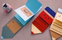 怎么做创意教师节礼品盒-卡纸制作铅笔礼盒方法