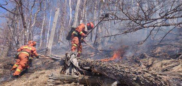 内蒙古阿尔山发生森林火灾，望扑救顺利