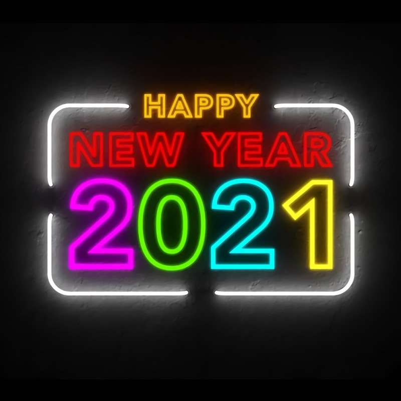 2021新年快乐头像图片